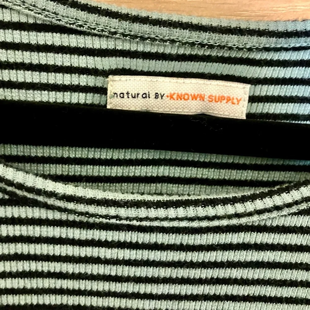 Natural by Known Supply Striped Midi Dress - Picture 2 of 3